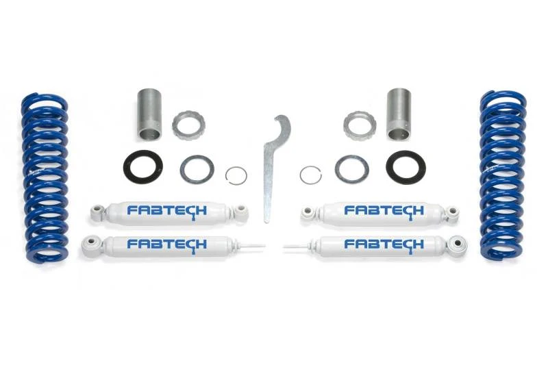 Fabtech 00-06 Toyota Tundra 2WD/4WD 0-2,5 Zoll Basic Adj C/O-System mit Perf Rr Shks