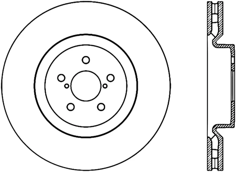 StopTech Slotted & Drilled Sport Brake Rotor