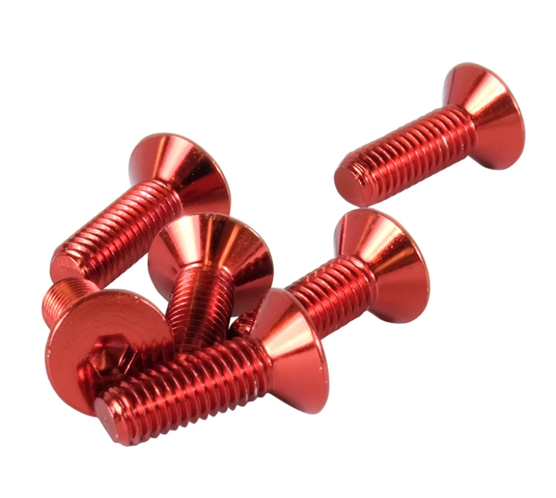 NRG Lenkradschrauben-Upgrade-Kit (konisch) - Rot