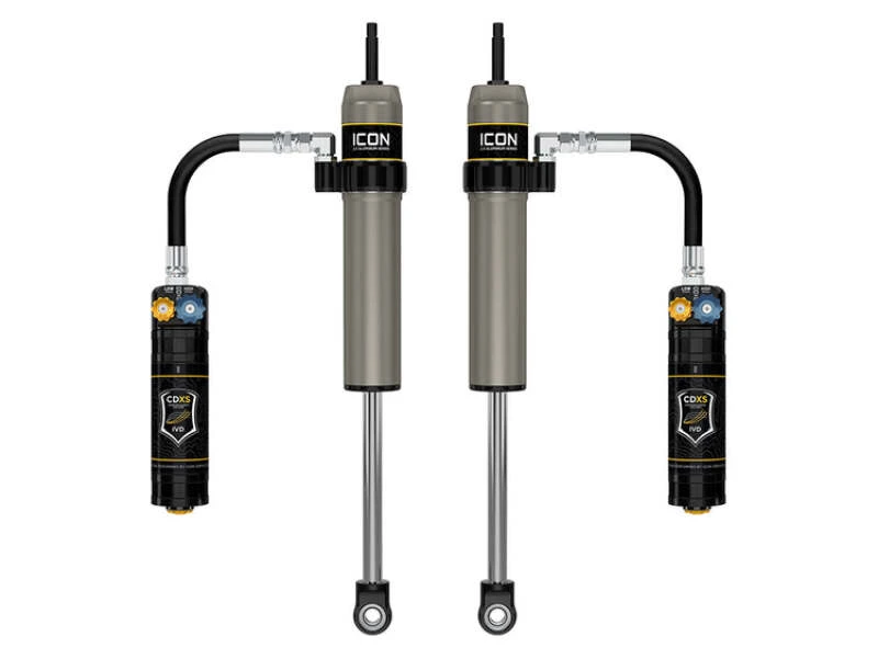 ICON 05-23 Toyota Tacoma 0-1.5in Lift Rear VS 2.5 Alum Remote Resi Shock Absorber w/ CDXS Pair