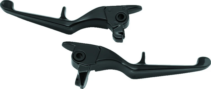 Kuryakyn Trigger Lever Set für 2017-2023 Harley Touring in Hochglanz Schwarz