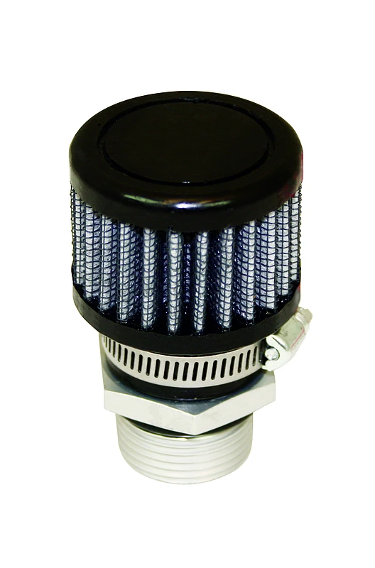 Moroso GM LS Valve Cover Breather Kit – Black Finish