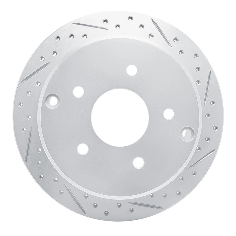 DFC 04-04 Pontiac Gto Rear Right Drilled & Slotted Geoperformance Rotor