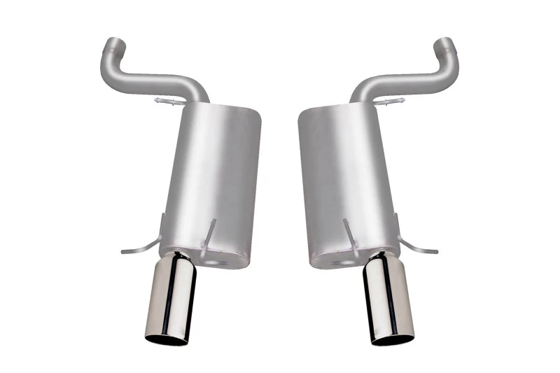 Gibson 06-08 Cadillac STS V 4.4L 2.5 Zoll Achse-Rückseite Doppel Auspuff - Edelstahl