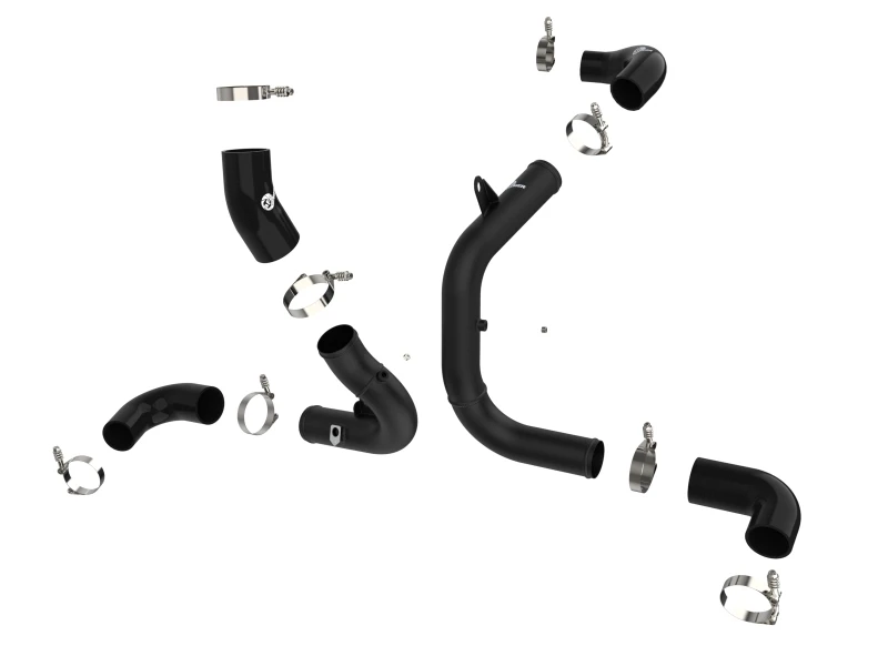 aFe Bladerunner Intercooler Heiß- und Kaltseite-Rohre für 22-23 Volkswagen GTI L4-2.0L (t)