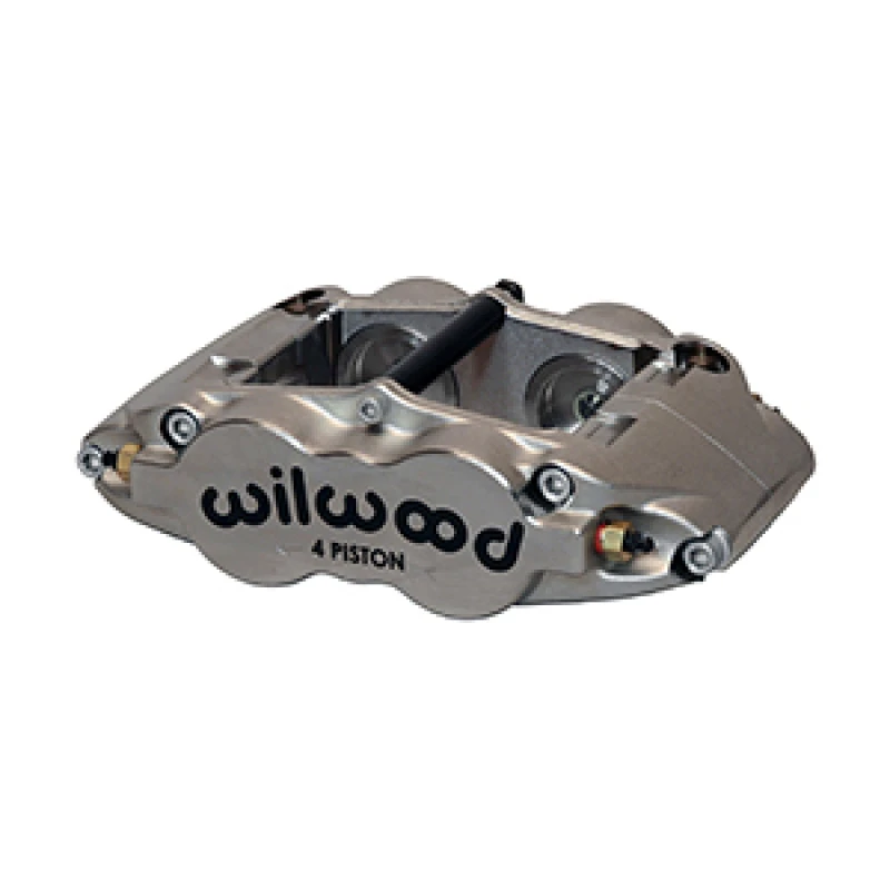 Wilwood Bremse-Caliper-Forged Superlite 4R-ST-R/H - Nickel 1,25/1,25 Zoll Kolben 0,81 Zoll Scheibe