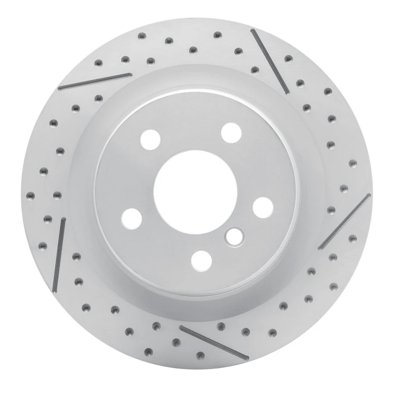 DFC 16-26 BMW X1 (USA/Canada) Rear Right Drilled & Slotted Geoperformance Rotor