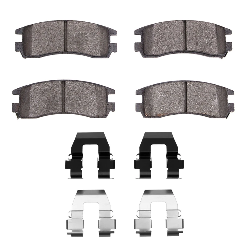 DFC 91-99 Buick Park Avenue Rear 5000 Advanced Semi Metallic Brake Pads and Hardware Kit