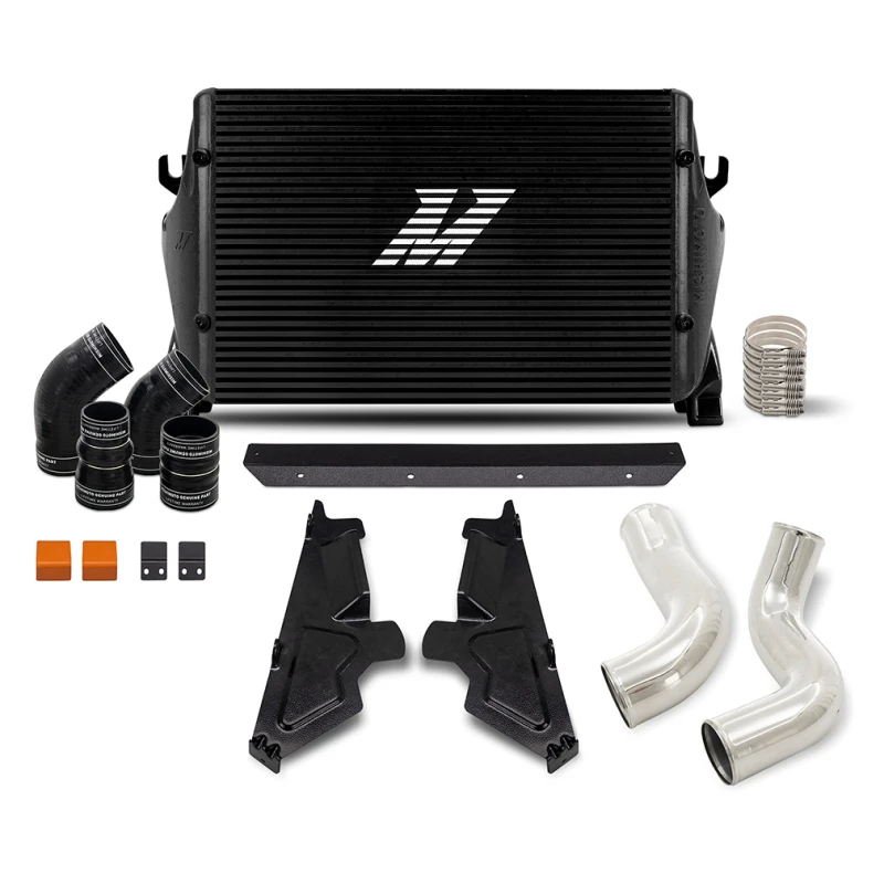 Mishimoto 2019+ Ram 6.7L Cummins Intercooler-Kit BK Cooler P Pipes
