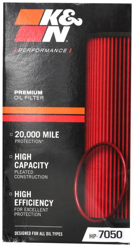 K&N Oil Filter Automotive 10-20 Fiat Egea 1.3L Diesel