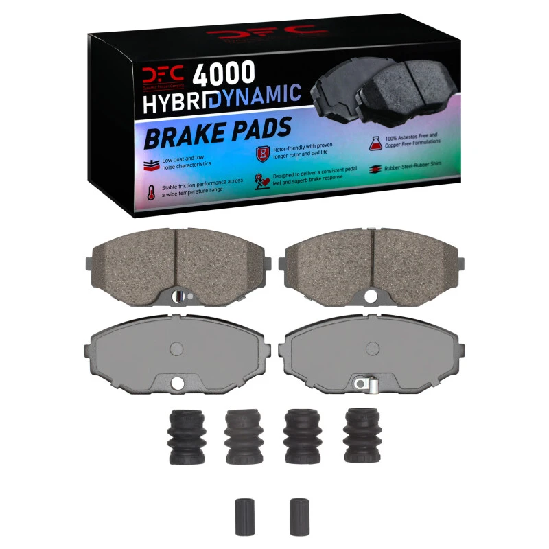 DFC 93-97 Infiniti Q45 Front 4000 HybriDynamic Brake Pads and Hardware Kit