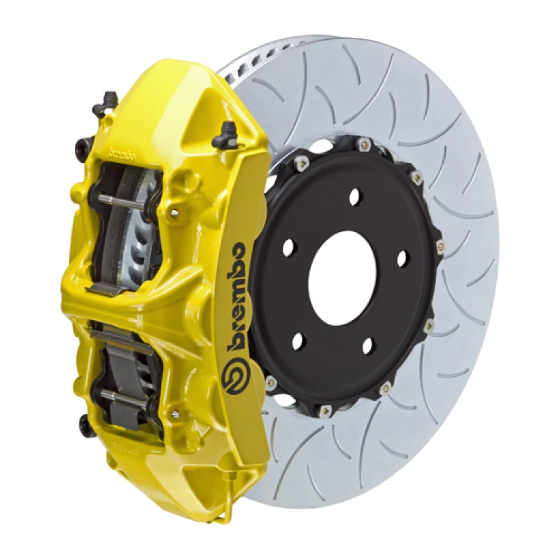 Brembo 20+ 992 C2S/992 C4S (Excl PSCB/PCCB) Fr GT BBK 6Pis Cast 380x34 2pc Rtr Slot Type3-Yellow