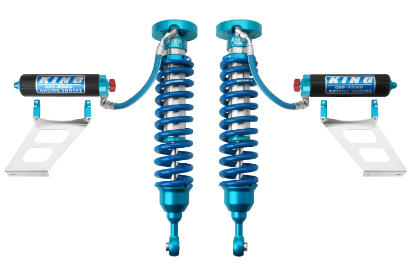 King Shocks 2007+ Toyota Tundra 2.5 Dia Front Coilover w/Remote Reservoir w/Adjuster (Pair)