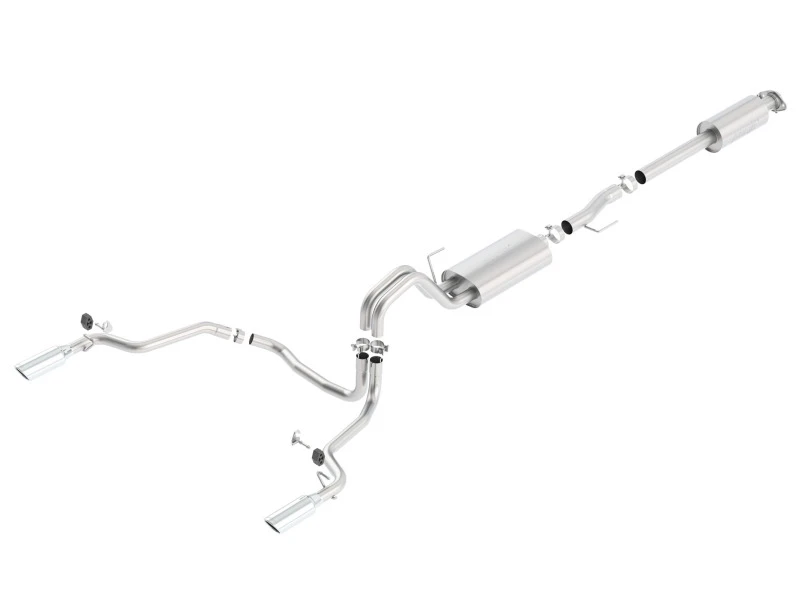 Borla 15-16 Ford F-150 2.7L/3.5L V6 / 5.0L V8 Ext. Cab Std. Bed CB Auspuff Touring Single Split Rear Ext