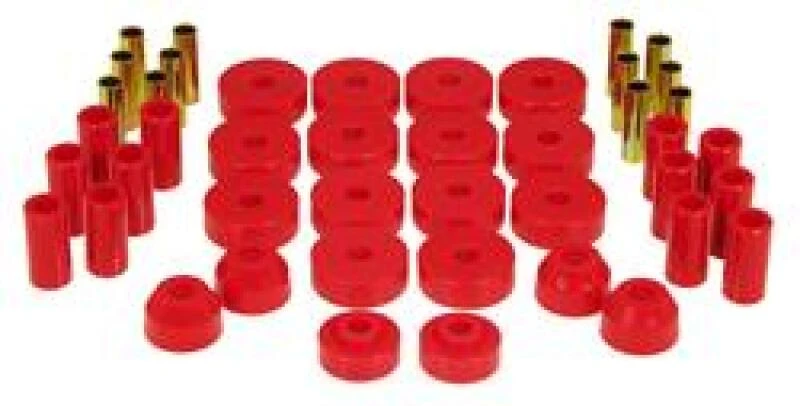 Prothane 55-75 Jeep CJ5/7 Total Kit - Rot