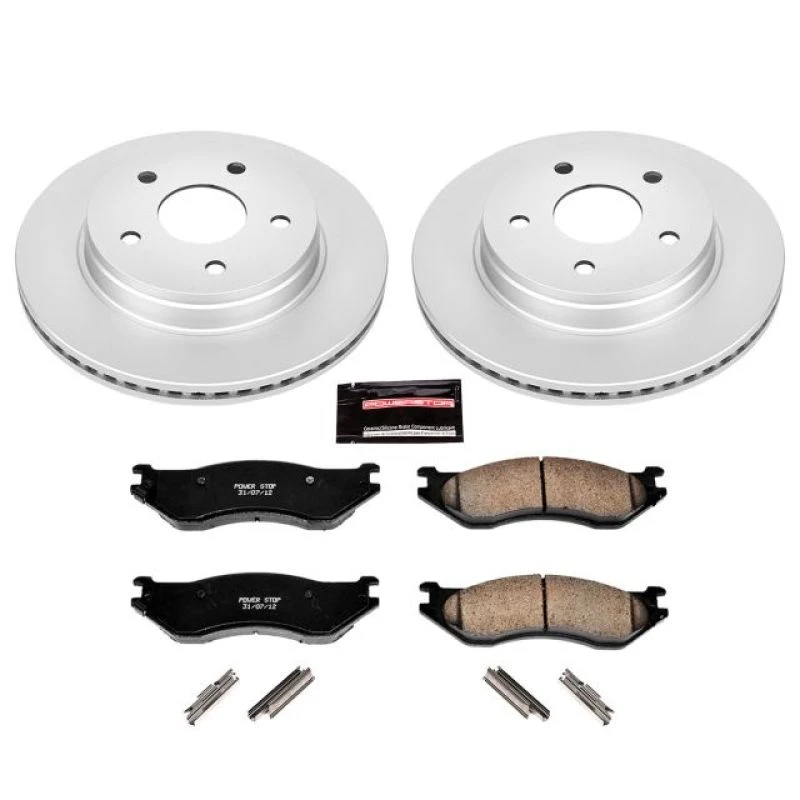 powerstop_CRK2165-679452c387f4a Power Stop 04-06 Dodge Durango Front Z17 Evolution Geomet Coated Brake Kit