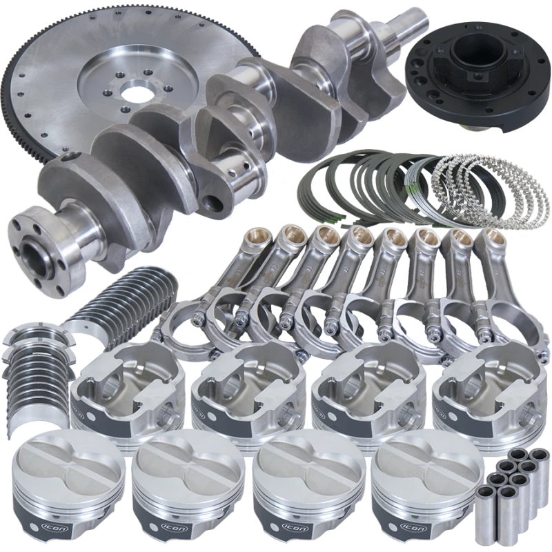 Eagle Ford 302 Rotierende Baugruppe mit 3,400 Zoll Kurbelwelle und 5,400 Zoll I-Träger Pleuel