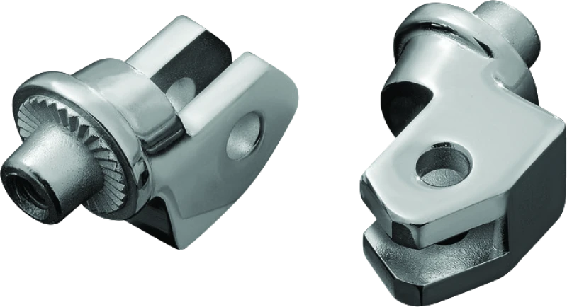 Kuryakyn Splined Peg Adapter Yamaha Front Chrome