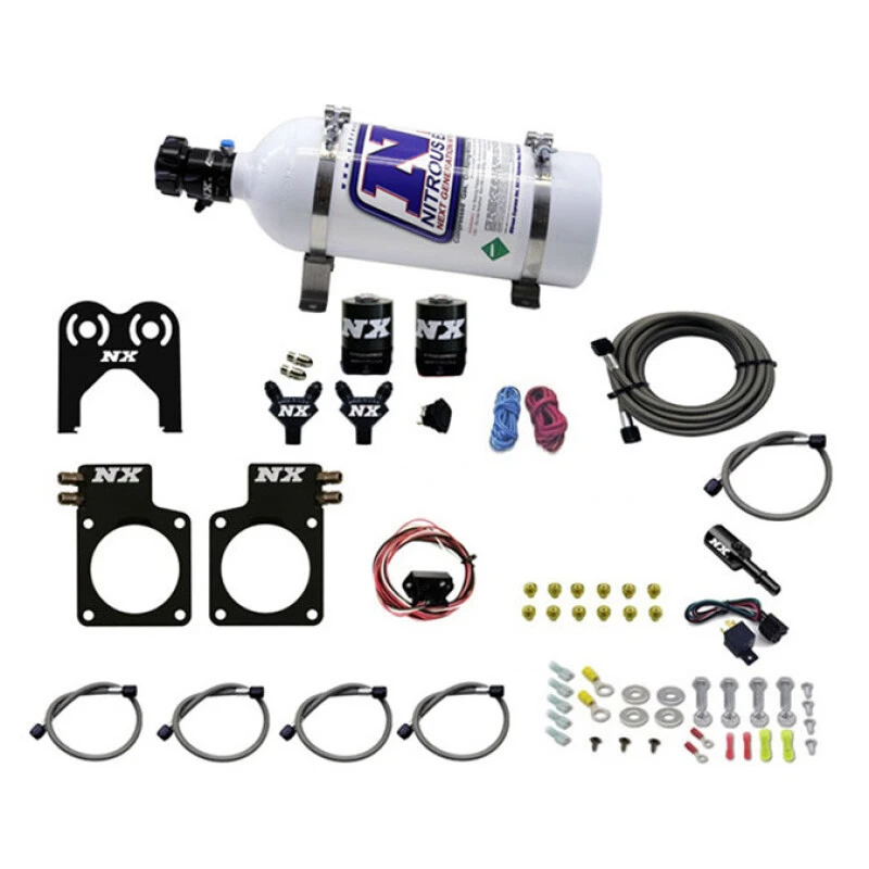 Nitrous Express Nissan GT-R Nitrous-Plate-Kit (35-300PS) mit 5lb-Flasche