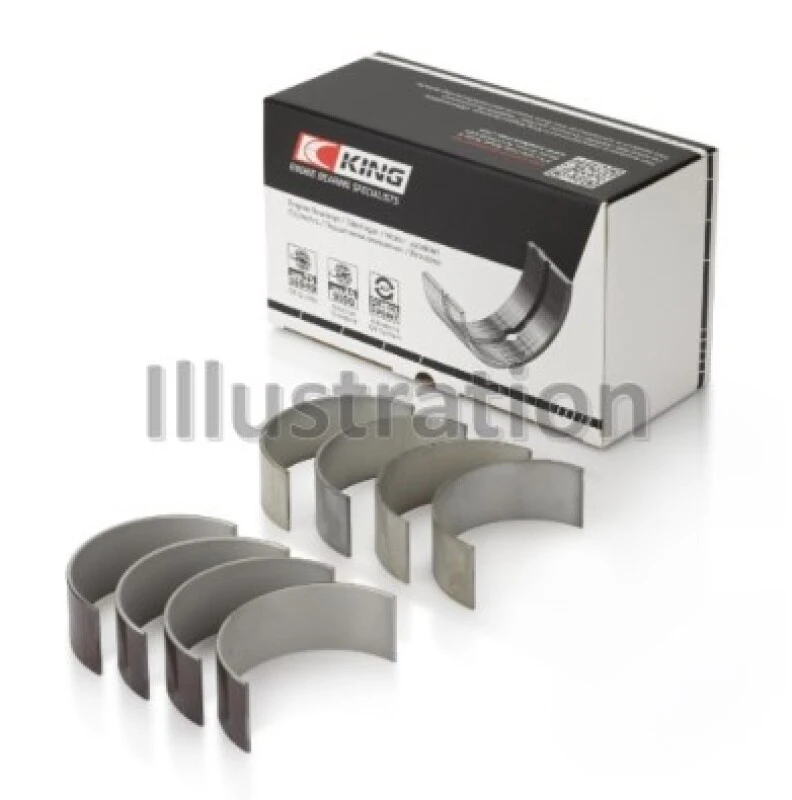 king-engine-bearings_CR460SP0.25-6796624cb6886 King Engine Bearings VW Azv/CfCA/Awx Sputter (Größe +0,25mm) Pleuelzapfenlager-Satz