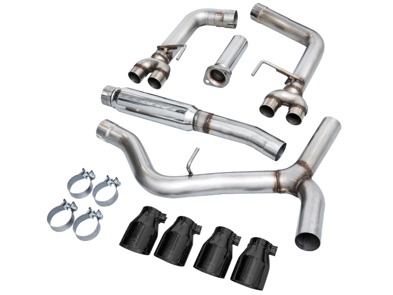 AWE Tuning Auspuff - Diamant-Schwarz Spitzen für 2022+ VB Subaru WRX Track Edition