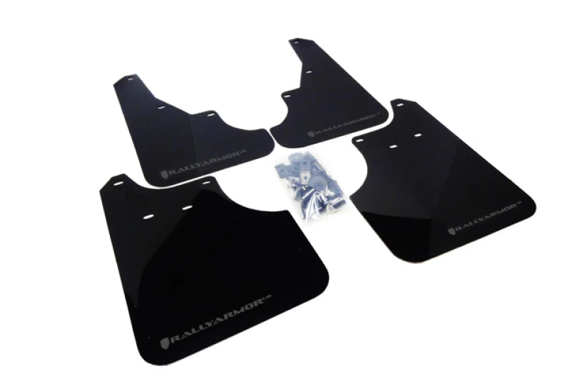 Rally Armor Black UR Mud Flap w/ Grey Logo for 09-13 Subaru Forester