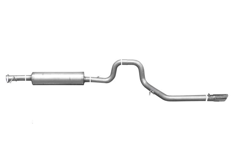 Gibson 03-05 Lincoln Aviator Basis 4.6L 2.5in Kat-Back Einzel Auspuff - Aluminisiert