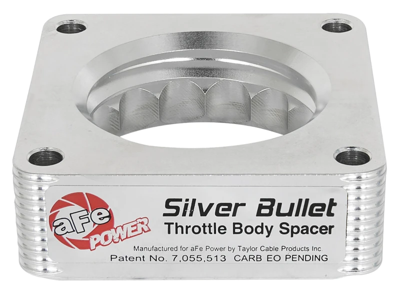 aFe Silver Bullet Drosselklappenabstandshalter 09-18 Nissan 370Z V6-3.7L (VQ37VHR)