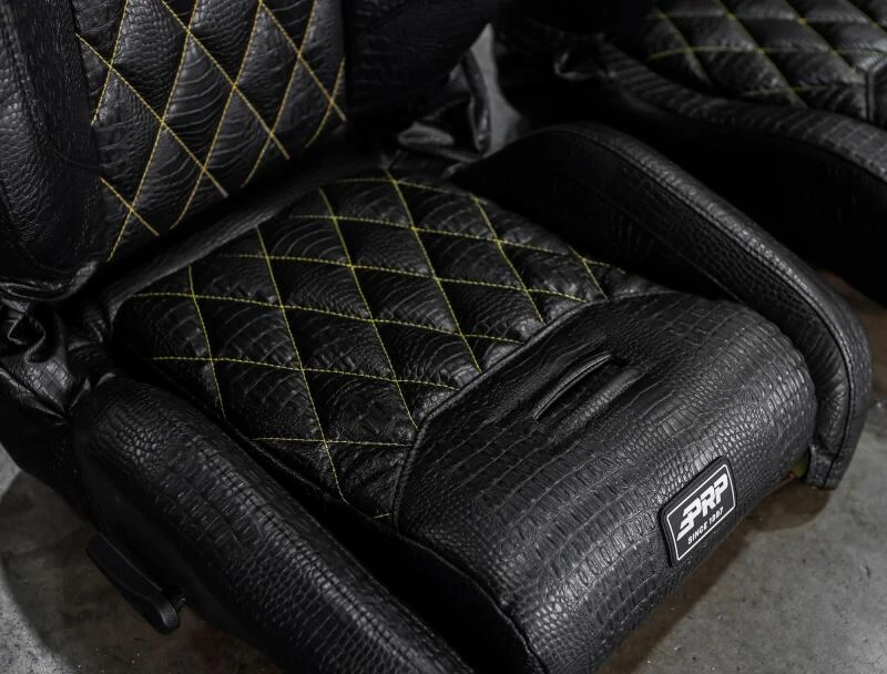 PRP EnduroTrail Reclining Suspension Seat - Gray Tweed - Driver