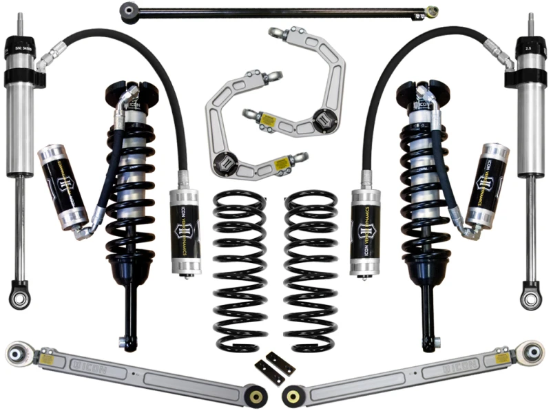 ICON 2010+ Toyota FJ/4Runner 0-3,5" Stage 5 Federungssystem mit Billet UCA