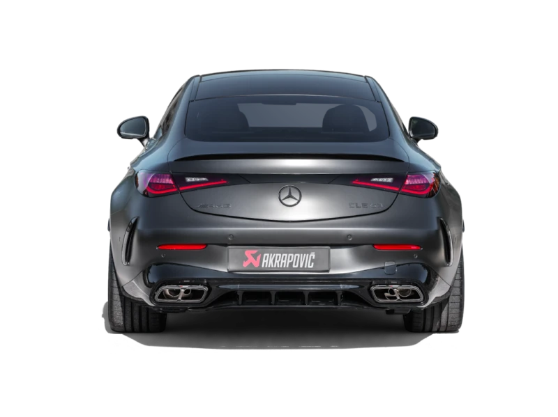 Akrapovic 24-26 Mercedes Benz CLE 53 4MATIC / Cabriolet (C236 / A236) Titanium Slip On Exhaust