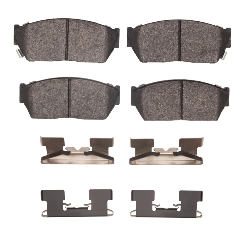 DFC 83-87 Honda Civic Front 5000 Advanced Semi Metallic Brake Pads and Hardware Kit