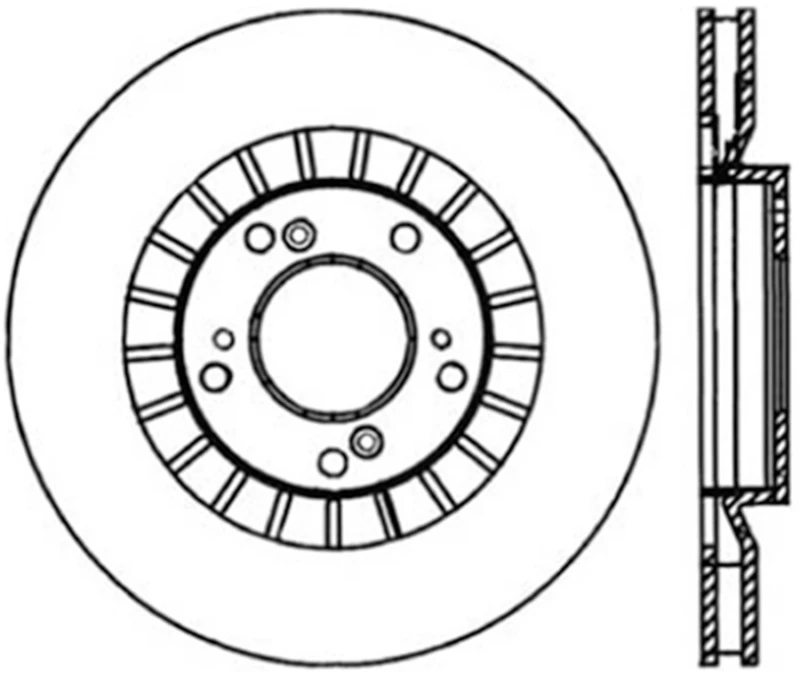 stoptech_126.40048CSL-6794f83de2732 StopTech Power Slot 00-09 Honda S2000 CRYO Front Left Slotted Rotor