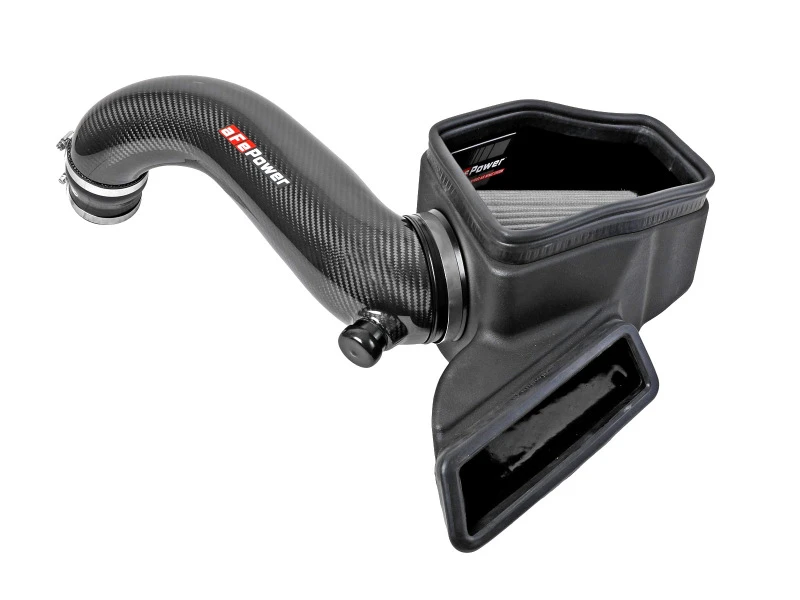 aFe 15-19 VW Golf R (MKVII) L4-2.0L (t) Track-Serie Kohlefaser-Ansaugsystem mit Pro DRY S Filter