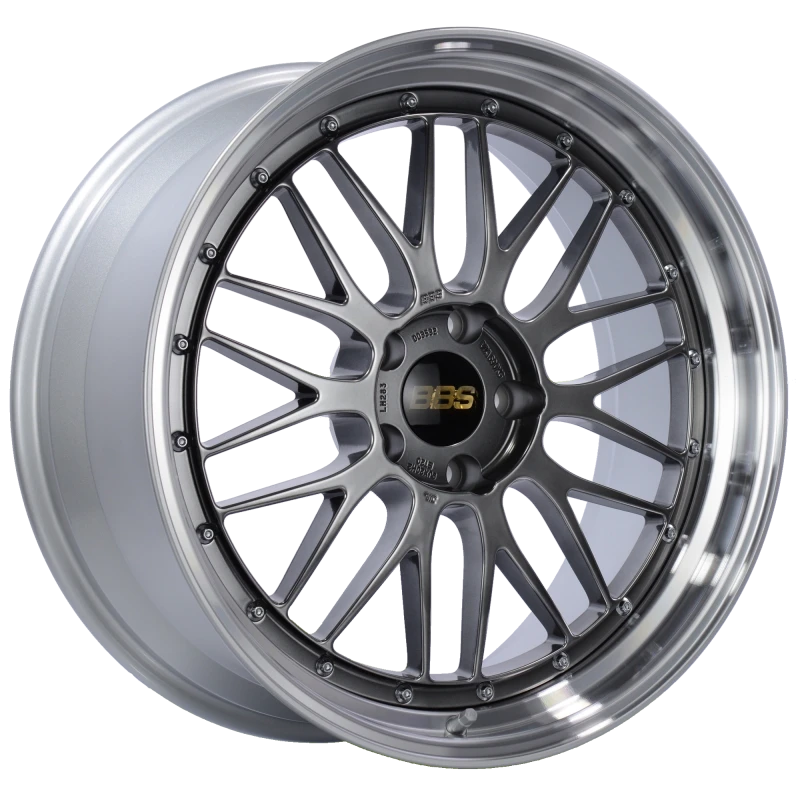 BBS LM 20x9 5x120 ET20 Diamond Black Center Diamond Cut Lip Wheel -82mm PFS/Clip Required