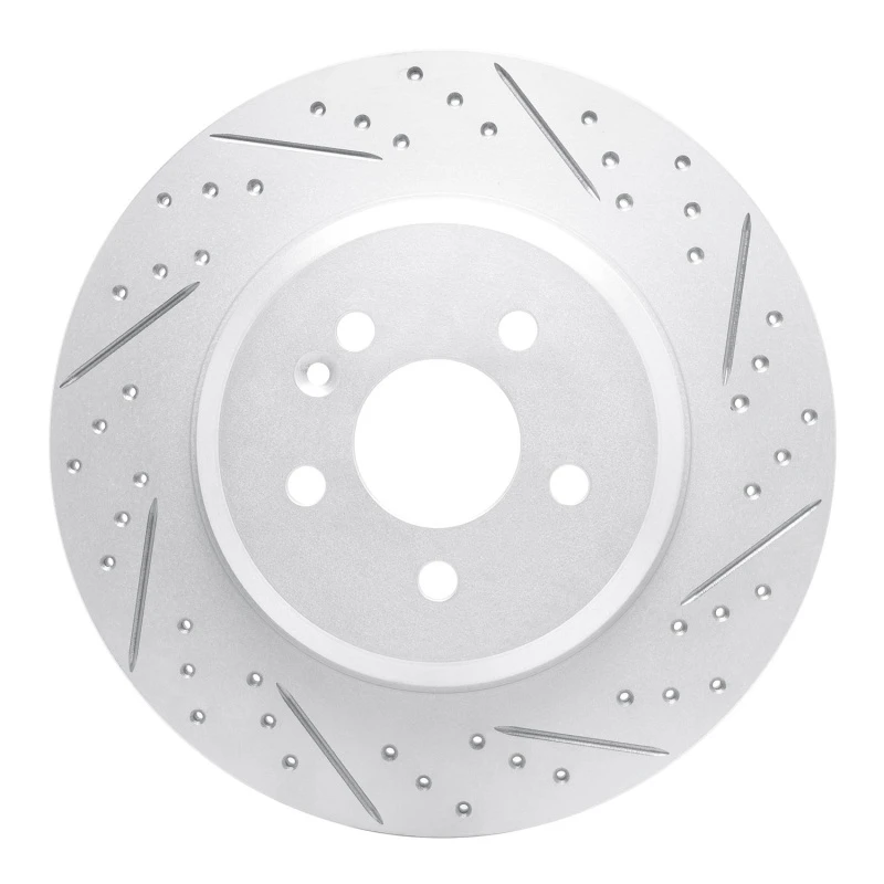 DFC 00-05 Mercedes-Benz Ml55 AMG Rear Right Drilled & Slotted Geoperformance Rotor