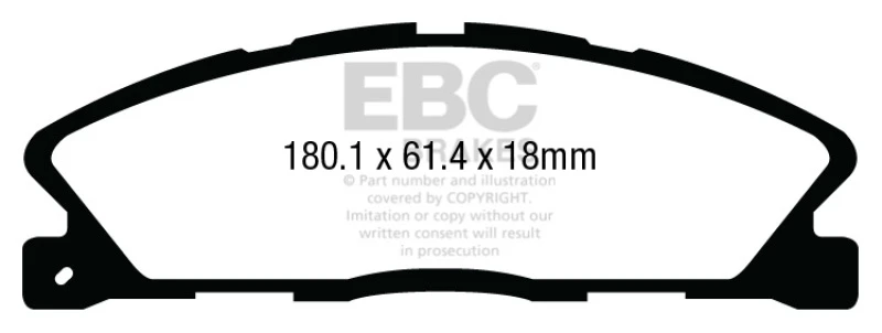 ebc_UD16111-67931f6eb1d97 EBC 13+ Ford Taurus 3.5 Twin Turbo SHO Yellowstuff Front Brake Pads