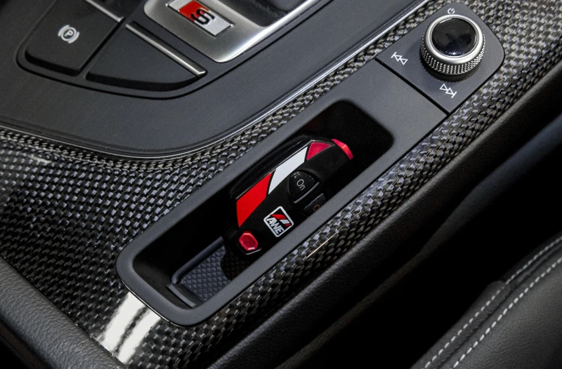 AWE Tuning Audi B9 S5 Coupe SwitchPath Auspuff mit Chrom-Silber-Tipps (102mm)