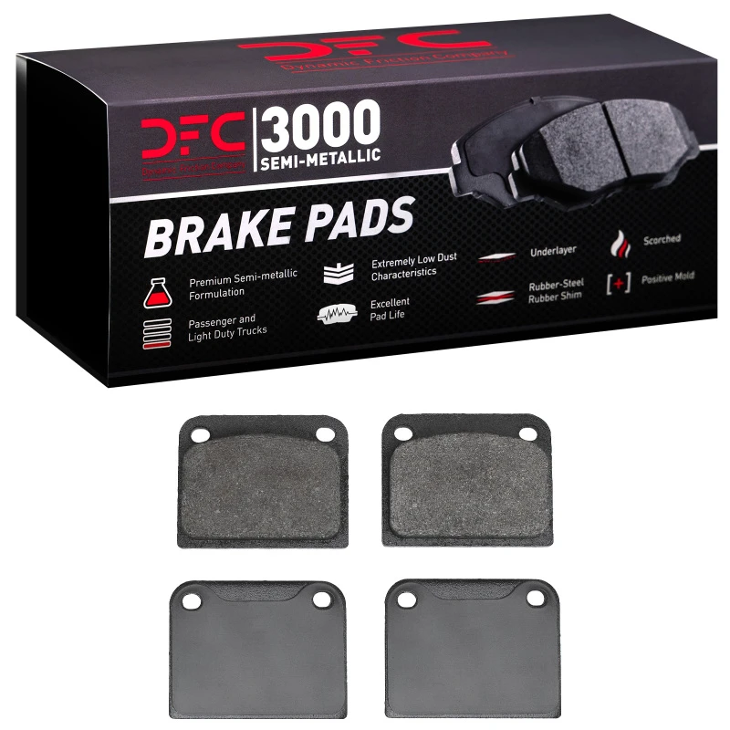 DFC 74-76 Saab 99 Rear 3000 Semi-Metallic Brake Pads