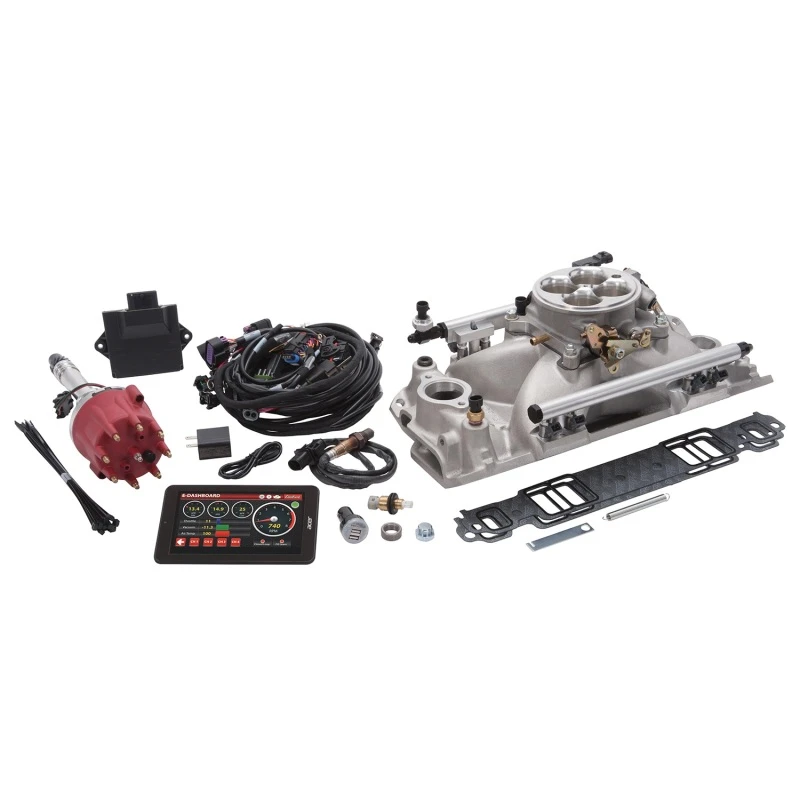 Edelbrock Pro Flo 4 EFI-System Seq Port SBC 1986 & früher 675 Max HP 42lb/hr