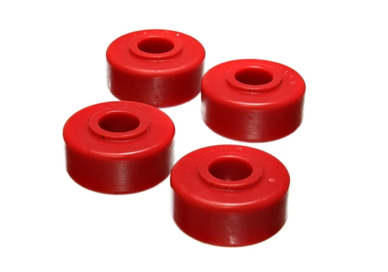 Energy Suspension Rote Front Strut Rod Bushing-Set für 79-93 Dodge D-50 2WD / 87-96 Mitsubishi 2WD PU