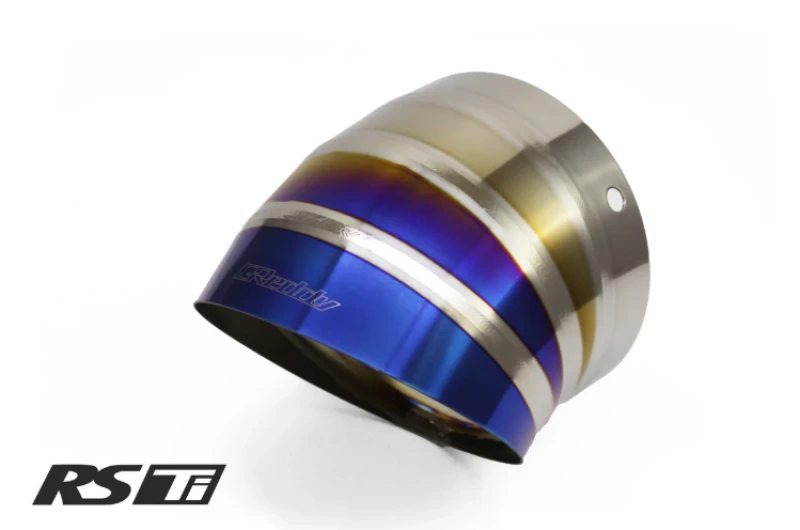 GReddy Burnt Titanium Turndown Tip 115mm Durchmesser 150mm Länge
