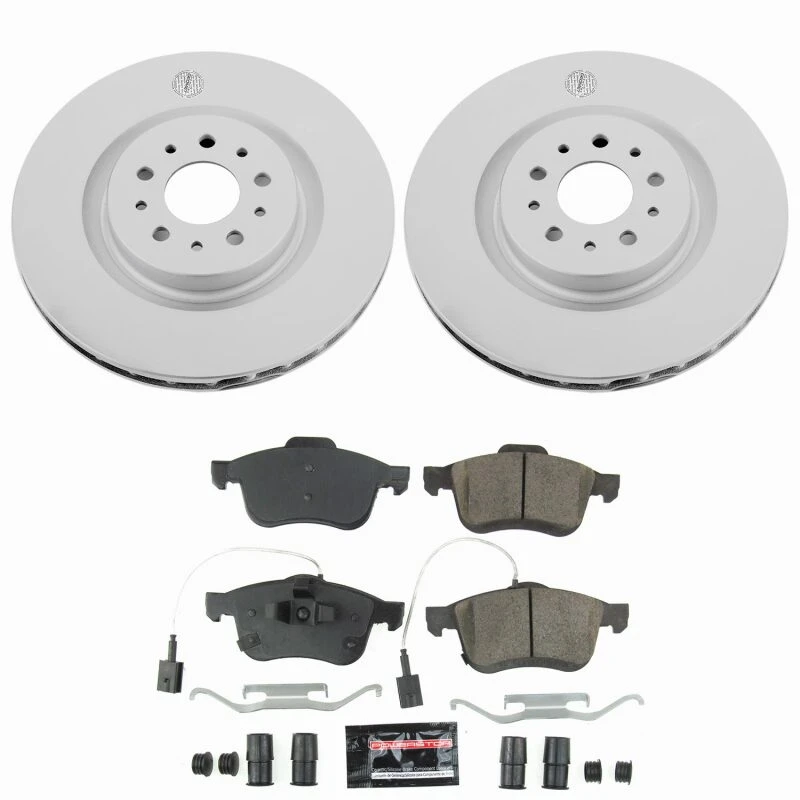 Power Stop 15-22 Ram ProMaster City Front Z23 Coated Brake Kit