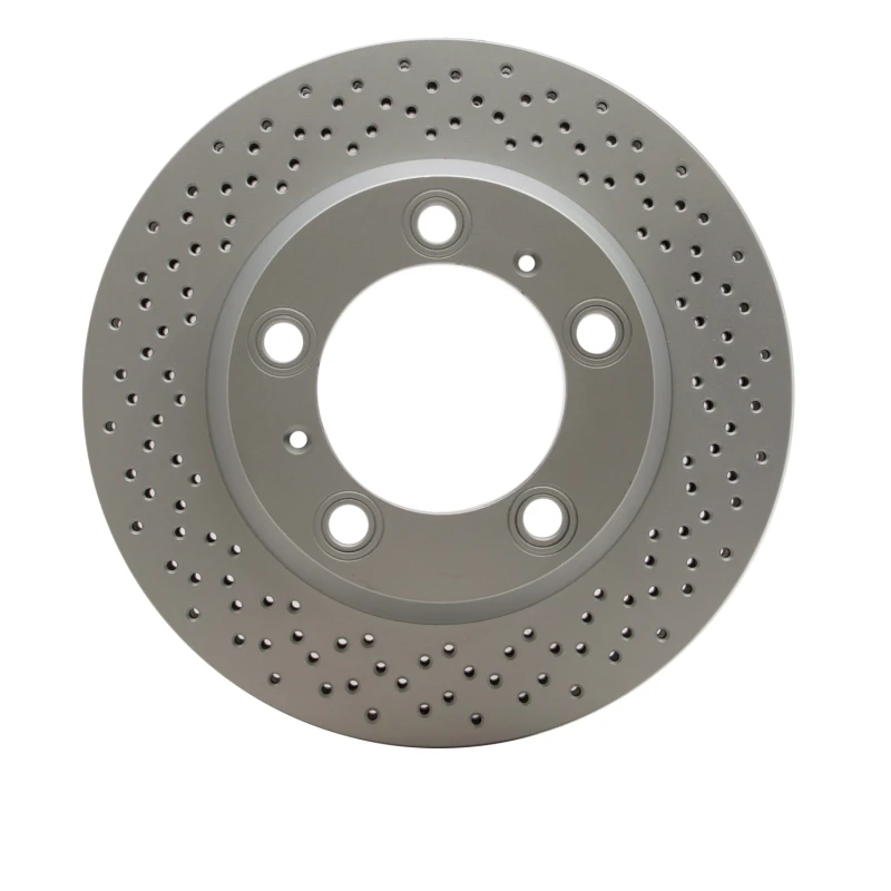 DFC 05-23 Porsche 718 Cayman Rear Drilled GeoSPEC Coated Rotor