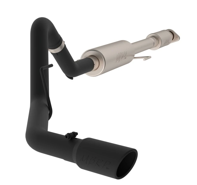 MBRP 15-20 Ford F-150 5.0L 3-Zoll-Kat-Back-Single-Seitenausgang-Schwarzes Auspuffsystem