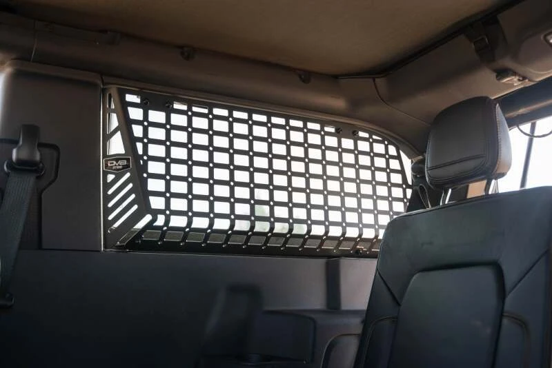 DV8 21-24 Ford Bronco 2-Door Rear Window Pocket Molle Panels