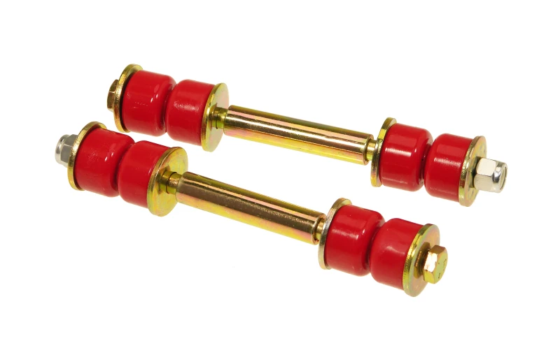 prothane_19-408-6794658552fa9 Prothane Universal End Link Set - 4 1/4in Mounting Length - Red