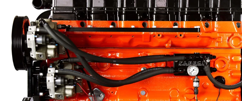 Fleece Performance Reguliertes Rücklauf-Kraftstoff-Verteilerblock 07.5-16 Cummins