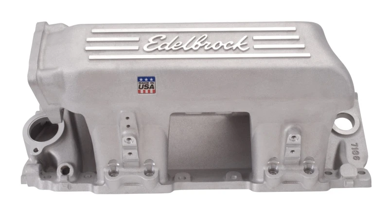 Edelbrock-Ansaugkrümmer EFI Pro-Flo XT BB Chevy Rechteckige Port-Köpfe Als Guss