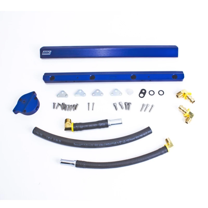 BBK 86-93 Mustang 5.0 Hochleistungs-Aluminium-Brennstoff-Schiene-Kit